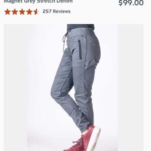 Dovetail Workwear CRISTINA DIY women’s pants with elastic & tie waist. Size 6